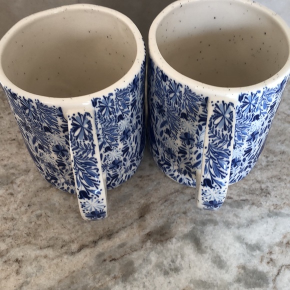 Anthro Folksong Monogram mugs - Picture 4 of 9